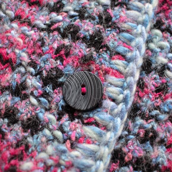 Sigrid Olsen Sport Pink and Blue Mid Length Lined Jacket Size Women's 1X - Picture 6 of 10